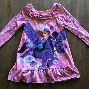 5/$20 Girls long sleeved pajama dress